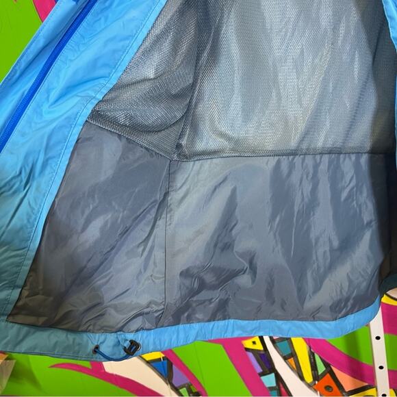 Columbia Blue Windbreaker Rain Jacket, Size Small. In excellent condition! - Picture 6 of 6